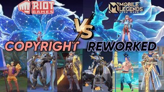 MOONTON COPYRIGHT ISSUE 2022! | MLBB VS RIOT GAMES | MLBB NEW REWORKED ANIMATION