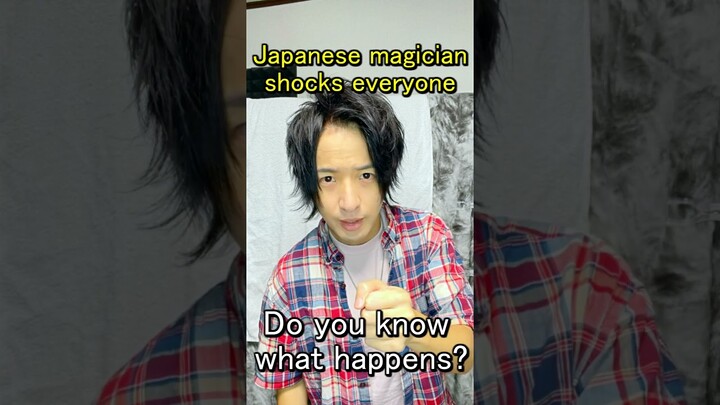 Japanese magician SHOCKS everyone