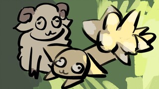 狐公英晒太阳