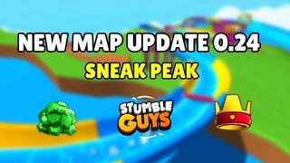 NEW MAP UPDATE 0.24 SNEAK PEAK Stumble Guys