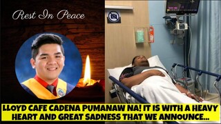 KUMPIRMADO NA PAGLISAN NI LLOYD CAFE CADENA, LLOYD CADENA SHOWBIZ PHILIPPINES kmjs jessica soho
