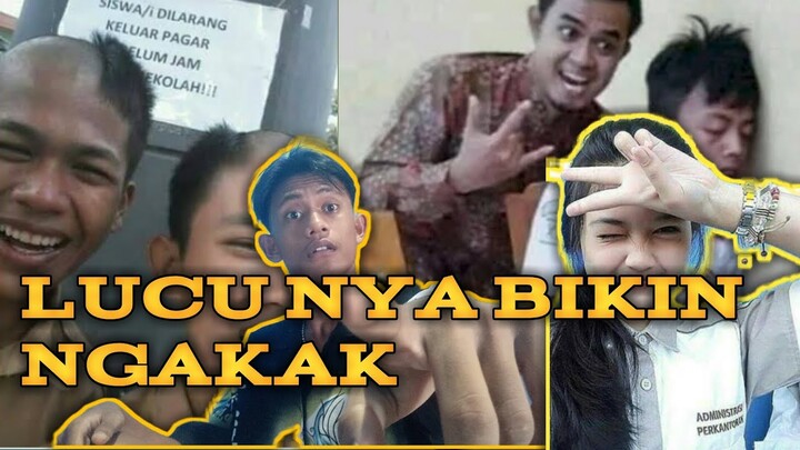 LUCU KELAKUAN ANAK SEKOLAH BIKIN NGAKAK SAAT TIDAK ADA GURU