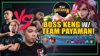 BOSS KENG with TEAM PAYAMAN vs FLAPTZY, HATE and BENNYQT! TRASHTALK?