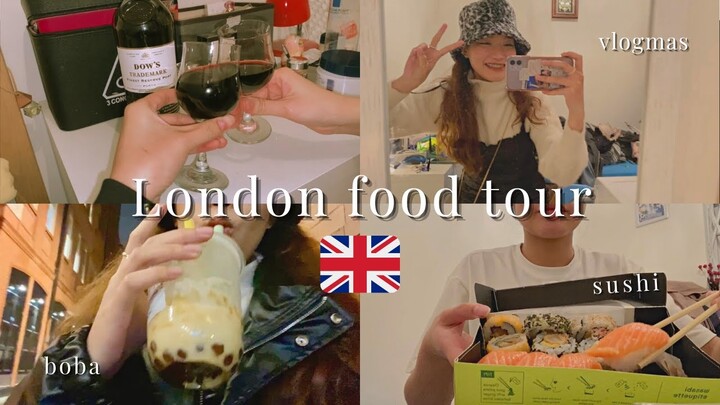 Du Học Anh 🇬🇧 Ăn sập London 🎄 first Christmas in London 🎄 Vlogmas ep cuối