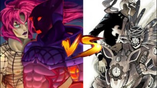 【MUGEN】The battle of special effects! Weakening Crimson King Requiem VS Made in Heaven!