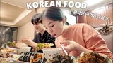 What I eat in a week at his KOREAN PARENTS’ House: Amazing homemade Korean Food in DAEJEON | 대전 브이로그