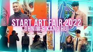 Interview with Hallyu Superstars OHNIM (Mino from WINNER) and Kang Hui at StART Art Fair London 2022