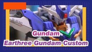 Gundam|Produksi Ulang Earthree Gundam Custom