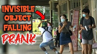 Invisible Object Falling Prank | Na Gulat si Ate   ha ha ha.!