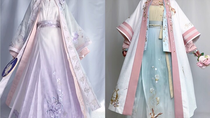 仙气和甜美你选哪一个？这两套宋制汉服也太适合秋天了吧