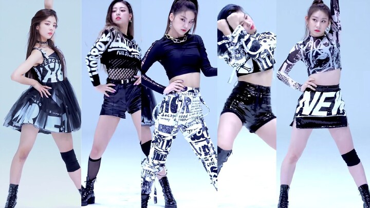 【4K_ITZY_Wannabe】Black and white with Audition! Whose part is to see whose straight shot