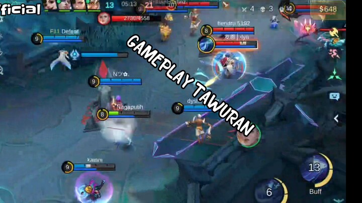 GAMEPLAY MLBB NOVARIA FULL TIME KOMPAK NAMUN TETAP AJA KALAH