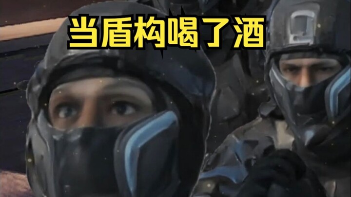 When the tunnel boring machine drinks a special beverage