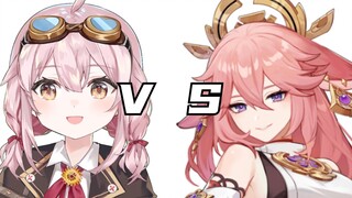 永雏塔菲 VS 粉发动漫女孩