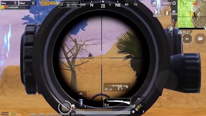 PUBG Mobile - Quẩy Sniper Map Sa Mạc _ Gặp 2 Team Combat Cực Đau Đầu Như Không Hồi Kết
