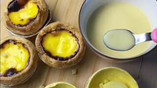 Ginger cos egg tart