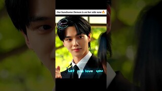 Demon is loving her slowly🤌❤️#mydemon #songkang #kimyoojung #kdrama #shorts#love #edit #demon