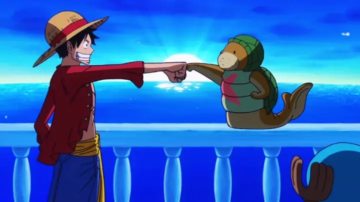 [AMV]The story between Luffy and a Kung-Fu Dugong|<One Piece>