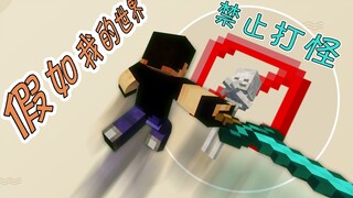 假如mc禁止打怪,啊！僵尸你轻点！