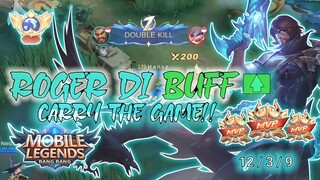 ROGER DI BUFF🐺!? GAMEPLAY MLBB || HIGHLIGHT 🎮