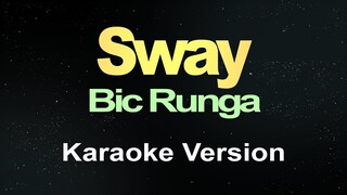 Bic Runga - Sway (Karaoke)