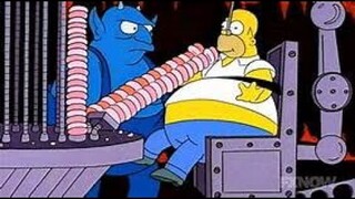 Homer Loves Food