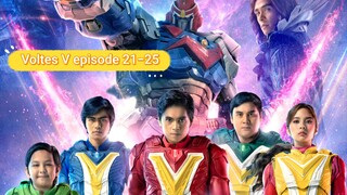 Voltes V episode 21-25