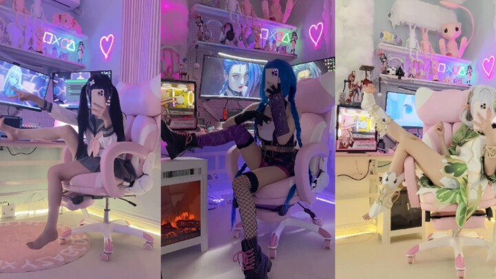 Having such a cosplay-loving, adorable young lady to play games with you—aren’t you happy?