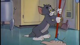 Tom and Jerry | ตอนที่ 038: การทำความสะอาดเมาส์ [เวอร์ชั่นคืนสภาพ 4K] (ปล. ช่องซ้าย: เวอร์ชั่นวิจารณ