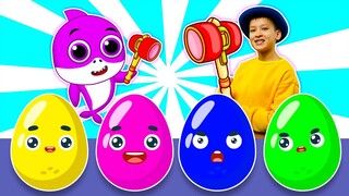 Surprise Eggs Kids Songs | + More Kids Songs And Nursery Rhymes | JoJo Rhymes