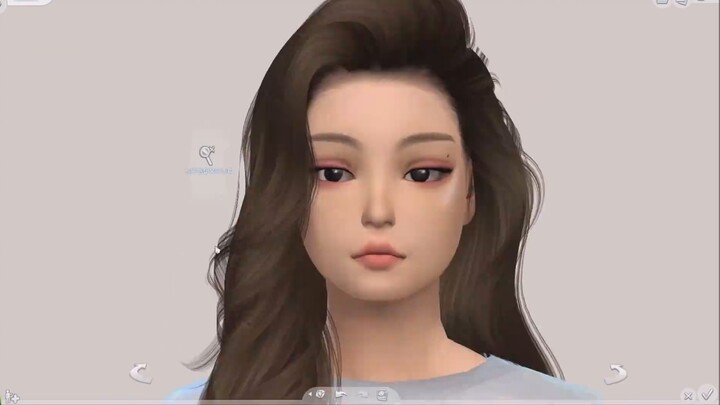 【The Sims 4】 JENNIE giống nhất trên Internet | Véo mặt BlackPink Jin Zhini | SIME 4 BLACKPINK JENNIE