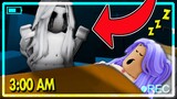 I CAUGHT A GHOST ON CAMERA AT 3AM (ROBLOX HORROR STORY)
