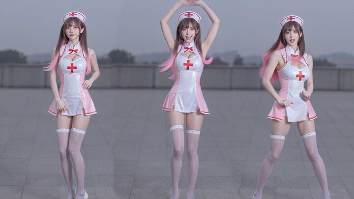 ❤️ชุดพยาบาลสายฝอ❤️【ขอโทษนะ】หน้าจอแนวตั้ง