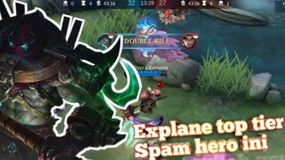 Mau spam nih hero dulu sih !? fungsional banget!? tebe badan bisa, inisiasi bisa | Mobile legends