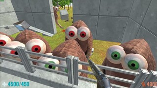 Escape from Monster Lab with Helicopter. Animal Revolt Battle Simulator ARBS