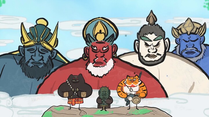 Three days of hard work! Animated version of the Rebirth Mantra