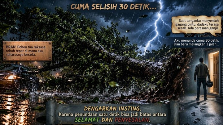 Firasat Buruk yang Menyelamatkan Nyawaku‼️