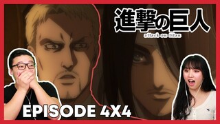 REUNION TIME!  | Attack on Titan Couples Reaction Season 4 Episode 4