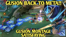 gusion back to meta ~ Sayisfying gusion montage