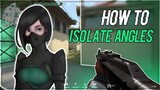 HOW TO ISOLATE ANGLES IN VALORANT - Isolating Angles, and why it's important for offense.