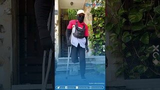 Keterbatasan Fisik Bukan Penghalang! Semangat Kurir Difabel saat Jalankan Pekerjaannya Tuai Pujian