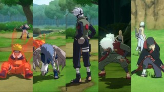 All Lose Poses - Naruto Ultimate Ninja Storm (60FPS)