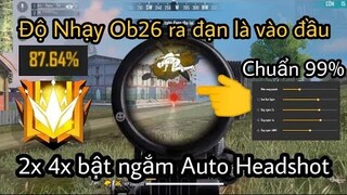 Highlight cân 3 4 + Show Setting Độ nhạy và Nút bắn cho Android chuẩn xác đến 99% | 85% TLHS 👽