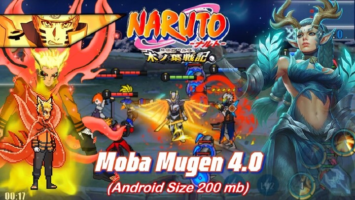 RELEASE!! Naruto Senki -  Moba Mugen V4.0 ( Size 200mb)