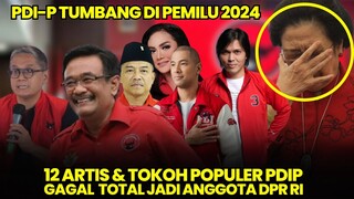 Megawati kecewa, deretan artis dan tokoh politik nasional gagal jadi caleg pemilu 2024