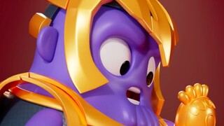 [Wednesday Animation] Wednesday and Thanos met in the cinema? !