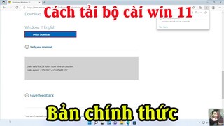 Cách tải windows 11 iso mới nhất từ Microsoft