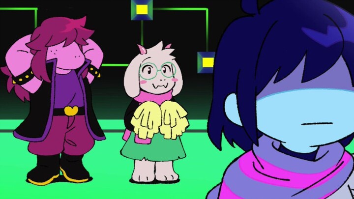 [Triangle Rune/Animation] Ralsei cheering for you