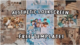 HOW TO MAKE AESTHETIC LOCKSCREEN / WALLPAPER | PICSART | BTS | Peachy Grace #bts