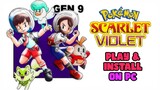 Pokémon Scarlet and Violet Update! Play & Install on PC with Ryujinx Emulator
